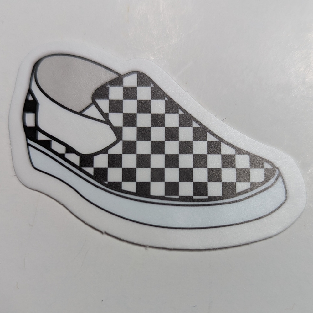 Sticker Vans Shoe